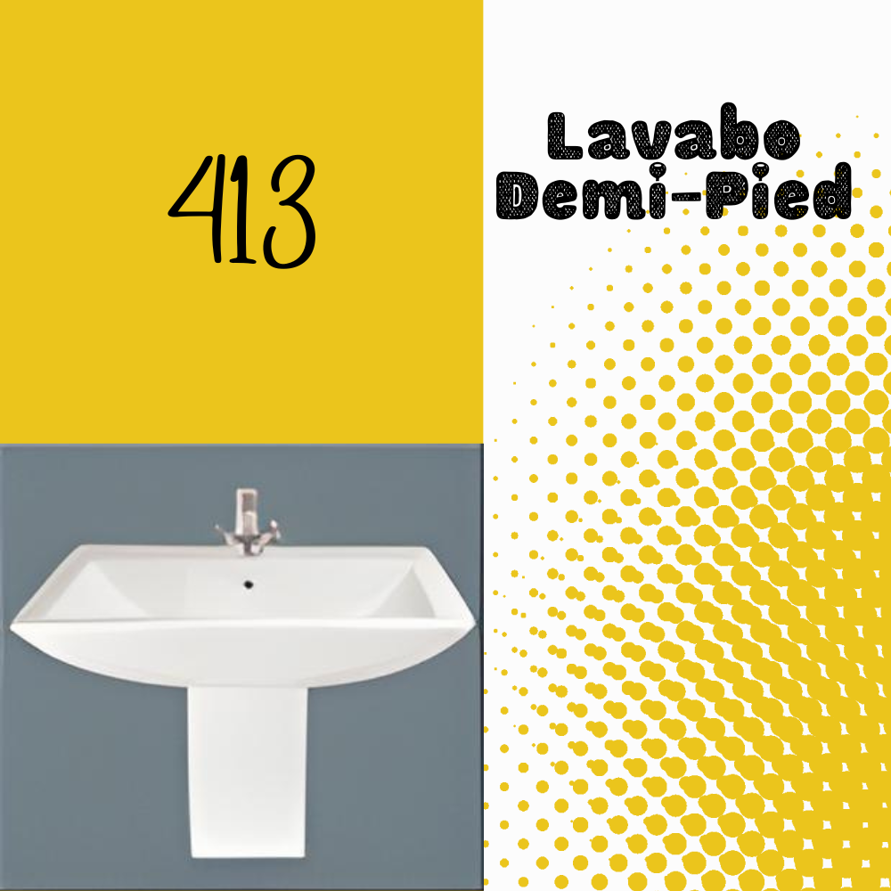 Lavabo demi-pied 413_0