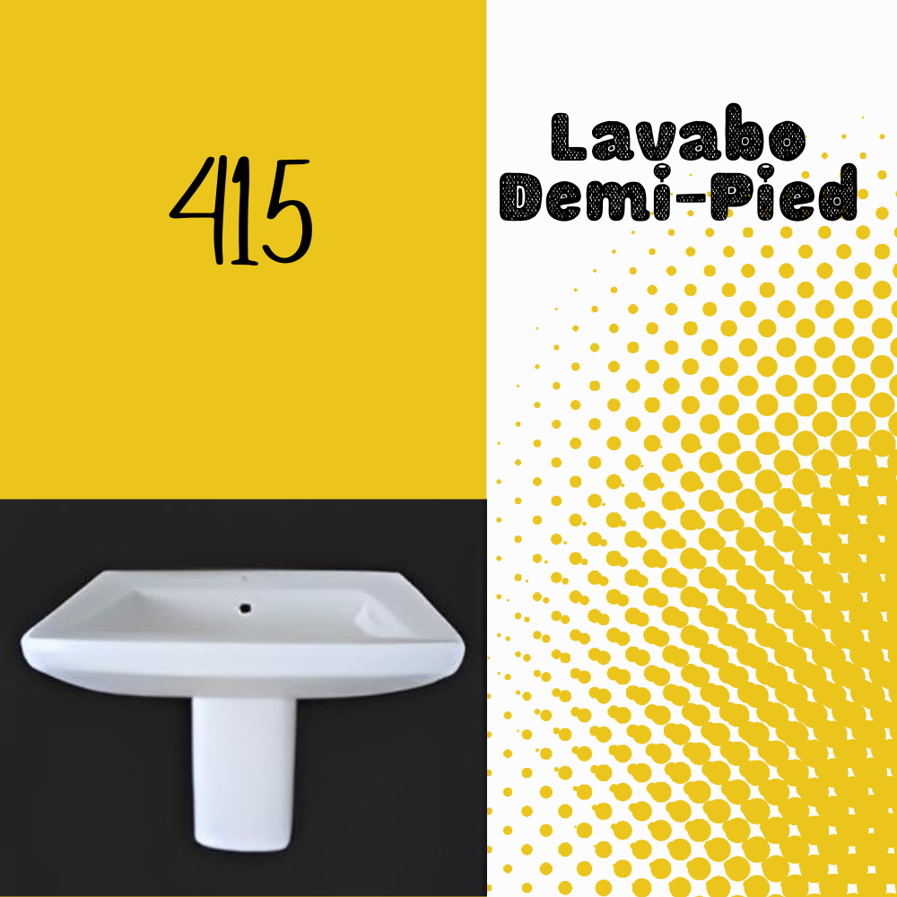 Lavabo demi-pied 415_0