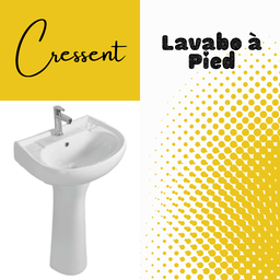 Lavabo à pied