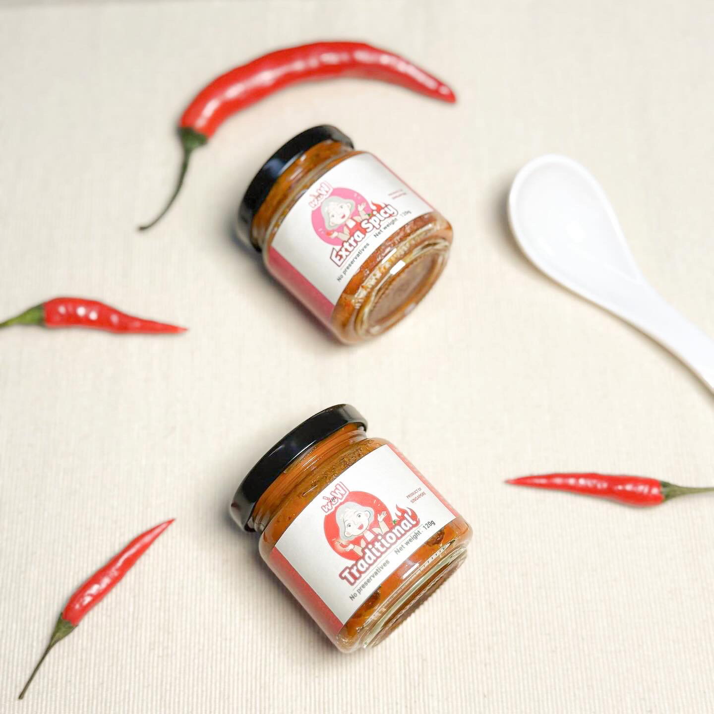 Set of Traditional and Extra Spicy_0