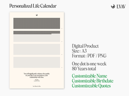(Digital Product) Personalized Memento Mori