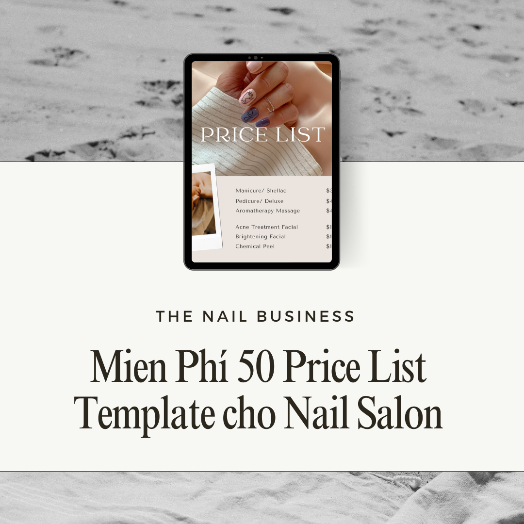 TẢI MIỄN PHÍ 50 TEMPLATE PRICE LIST CỦA TIỆM NAIL_0