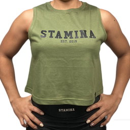Top Tank Old School - Verde