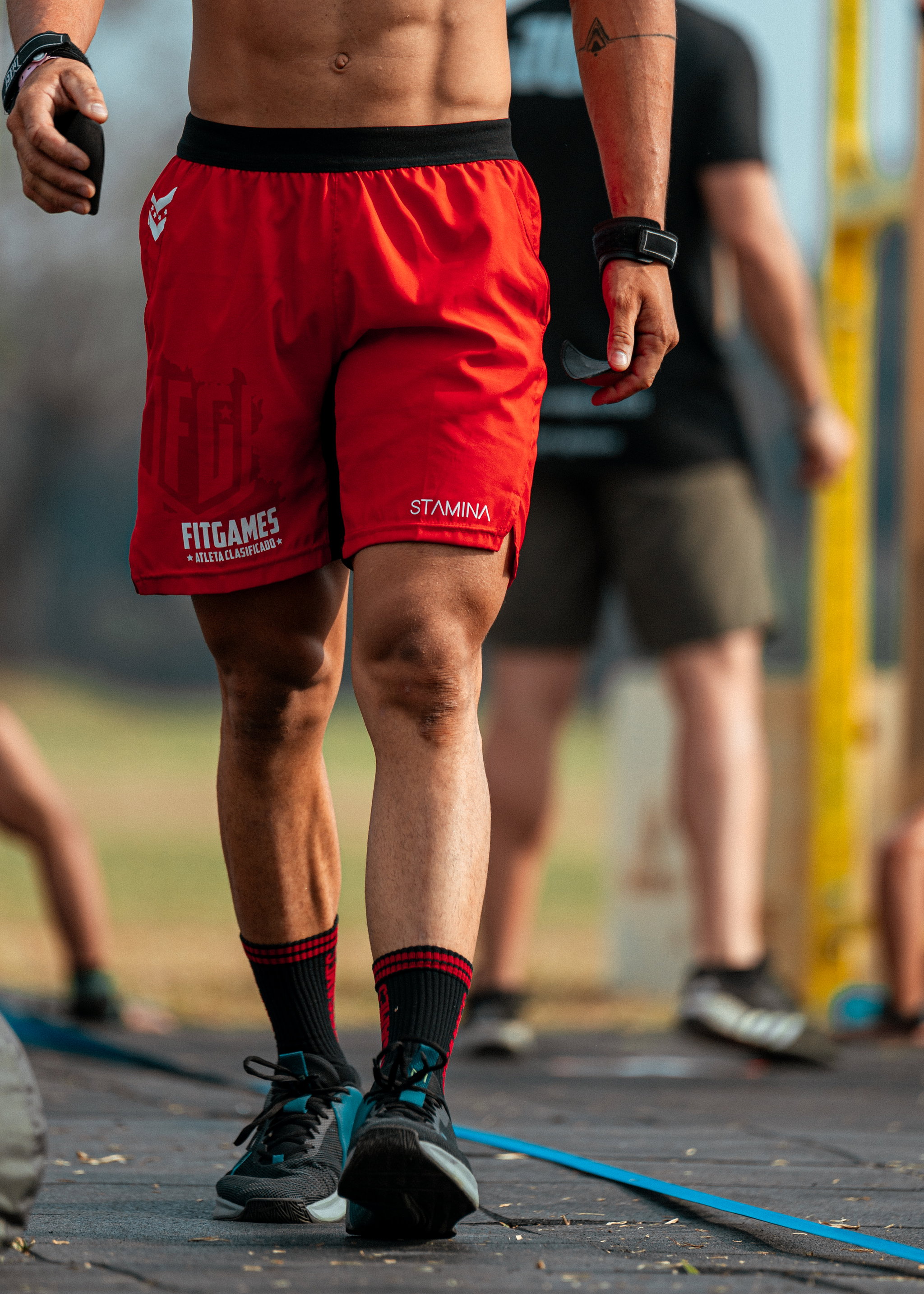 Training Short - Fit Games 2023 - Rojo_0