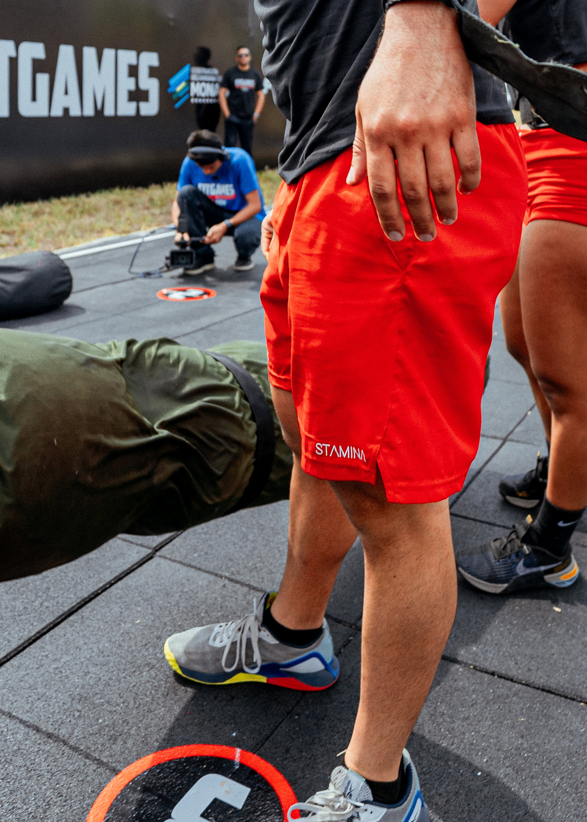 Training Short - Fit Games 2023 - Rojo_4