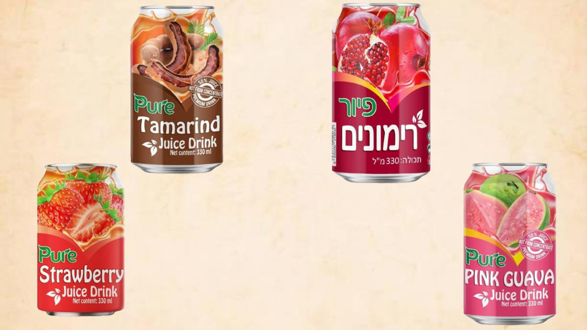  علب 330  مل PURE_1