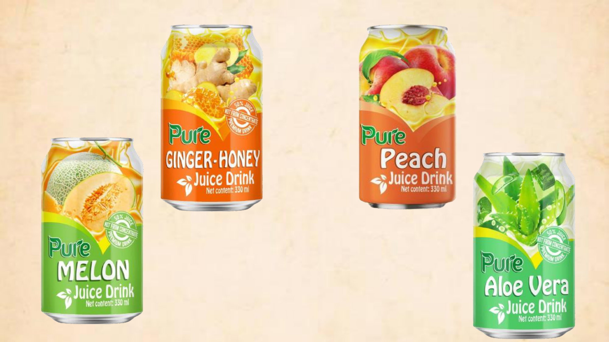  علب 330  مل PURE_3