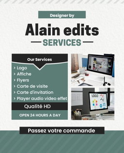 Services Créations ✍🏽