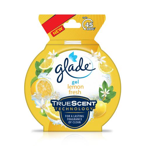 Glade Air Freshner Gel, Lemon Fresh, 75 g