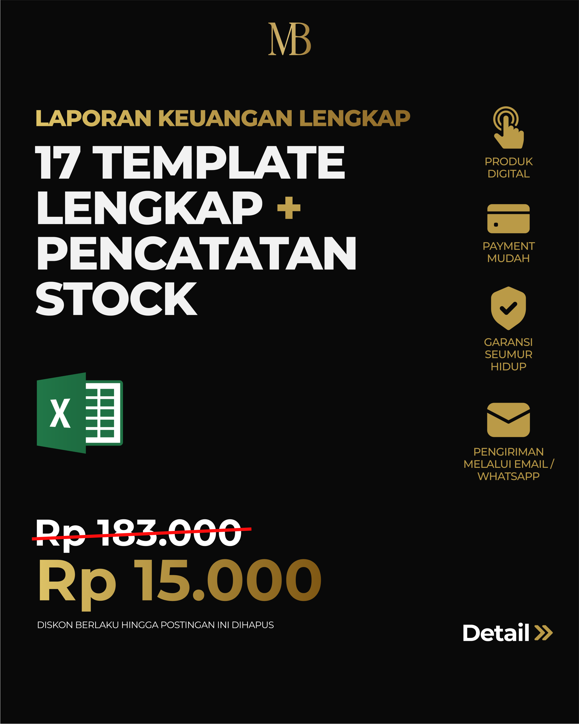Template Keuangan Usaha Lengkap Excel_0