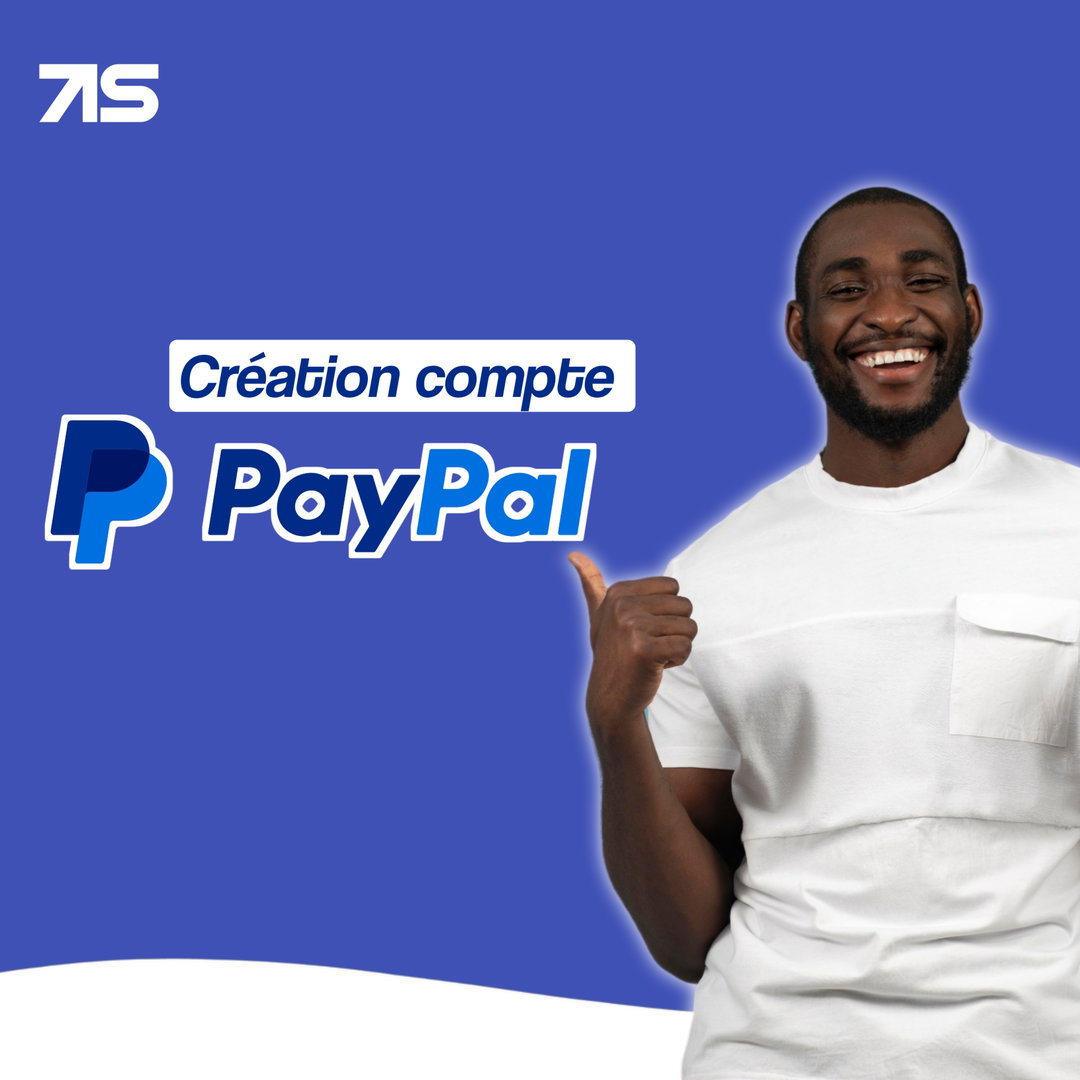 Création compte PayPal 
