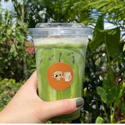 flavoured matcha lattes
