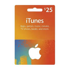 Itunes gift card 