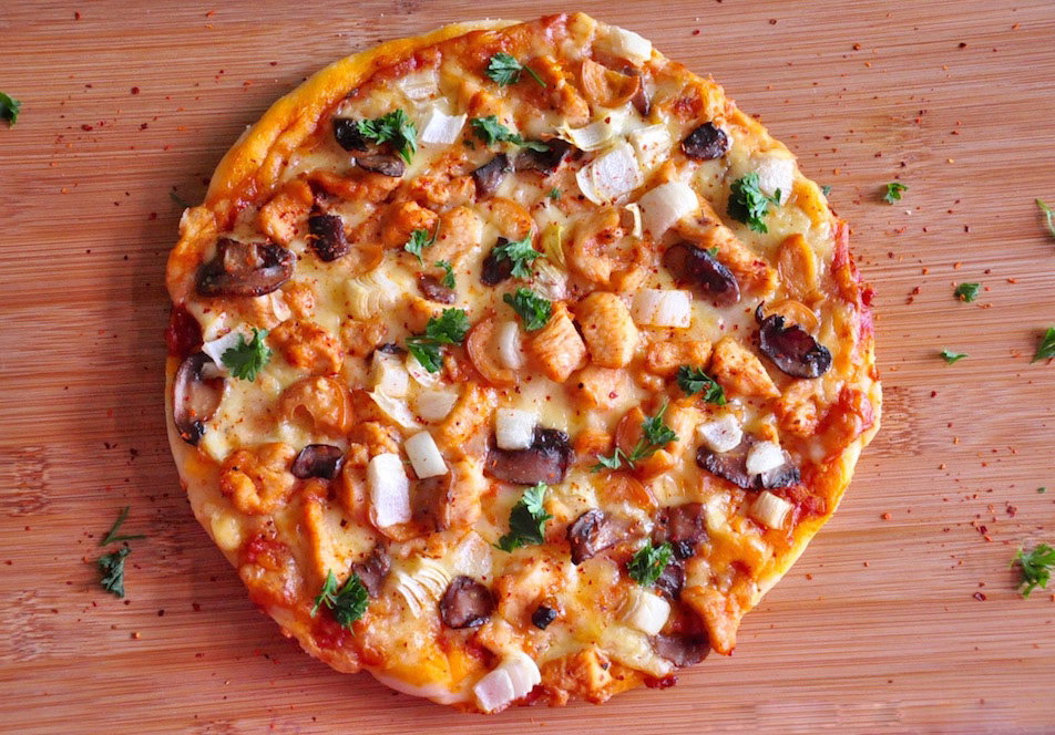 Smoky Chicken Pizza_0