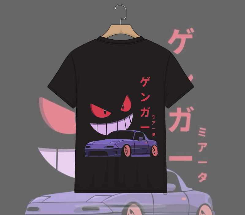 Pokemon with Car | Drop Shoulder _0