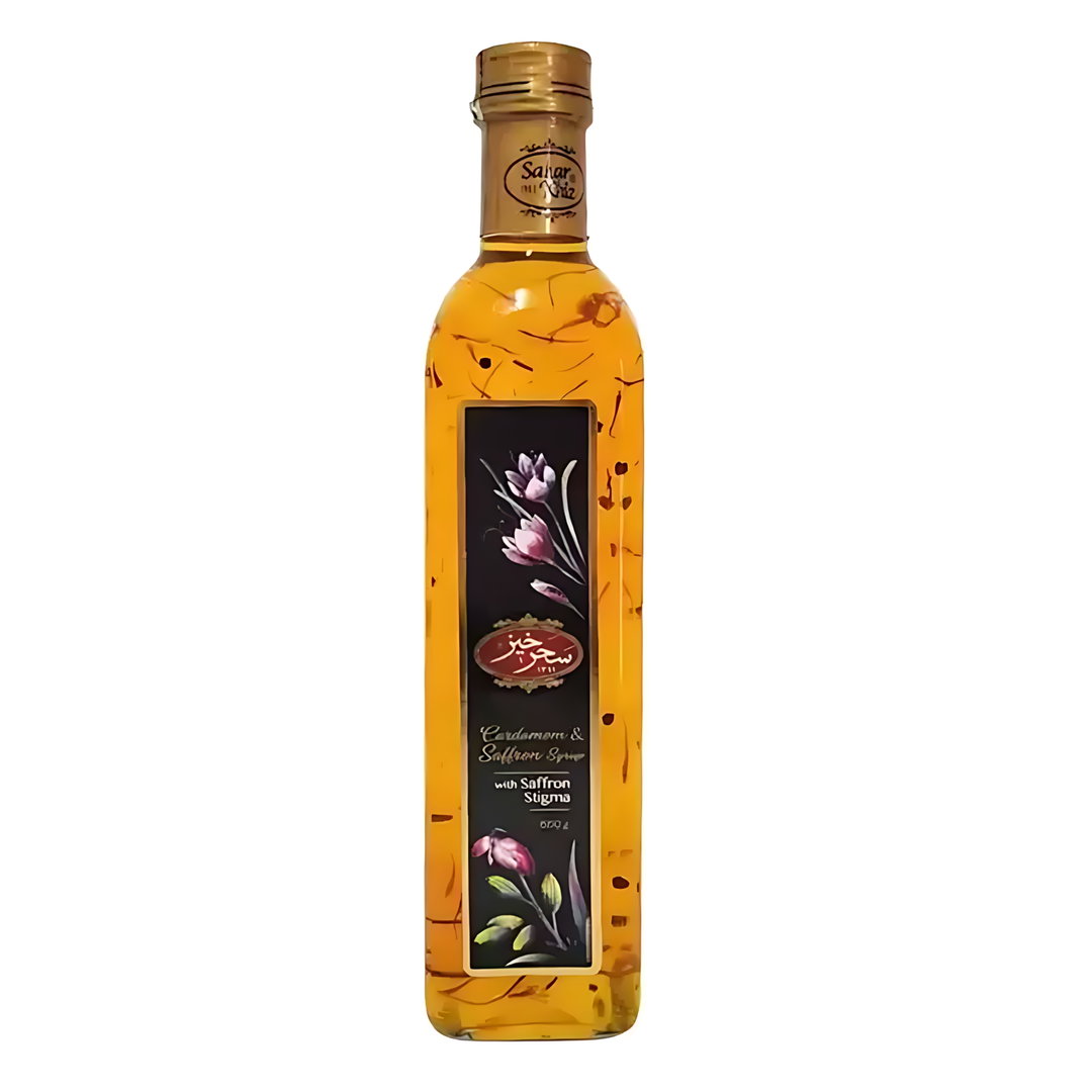 Cardamom & Saffron Syrup 650 gr
