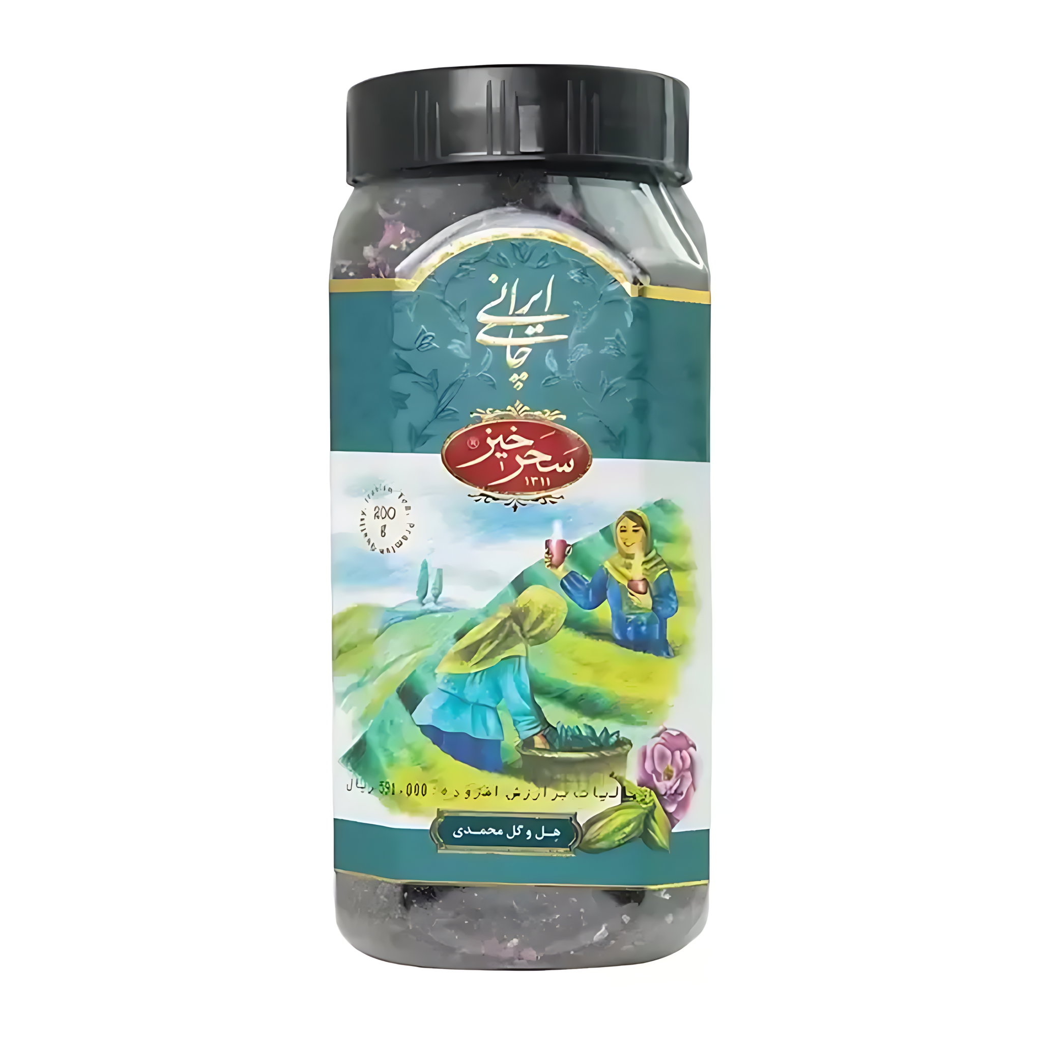 Cardamom & Damask Rose Black Tea 200 gr_0
