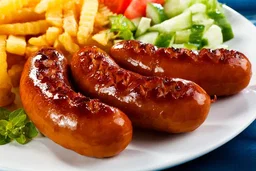 Frites Saucisses Frit