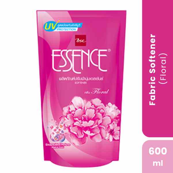 Essence Fabric Softener (Floral), 600ml Refill Pack_0
