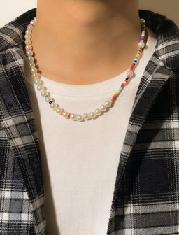 Collier en perles 