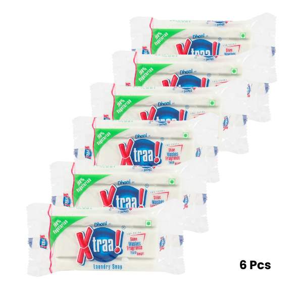 Xtraa Laundry Soap (Pack of 6)_0