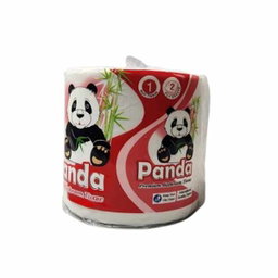 Panda Toilet Paper Red, 2Ply, 1Roll, 160gm
