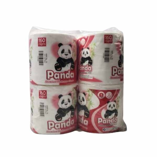 Panda Toilet Paper Red 2Ply, 4Roll, 160gm_0