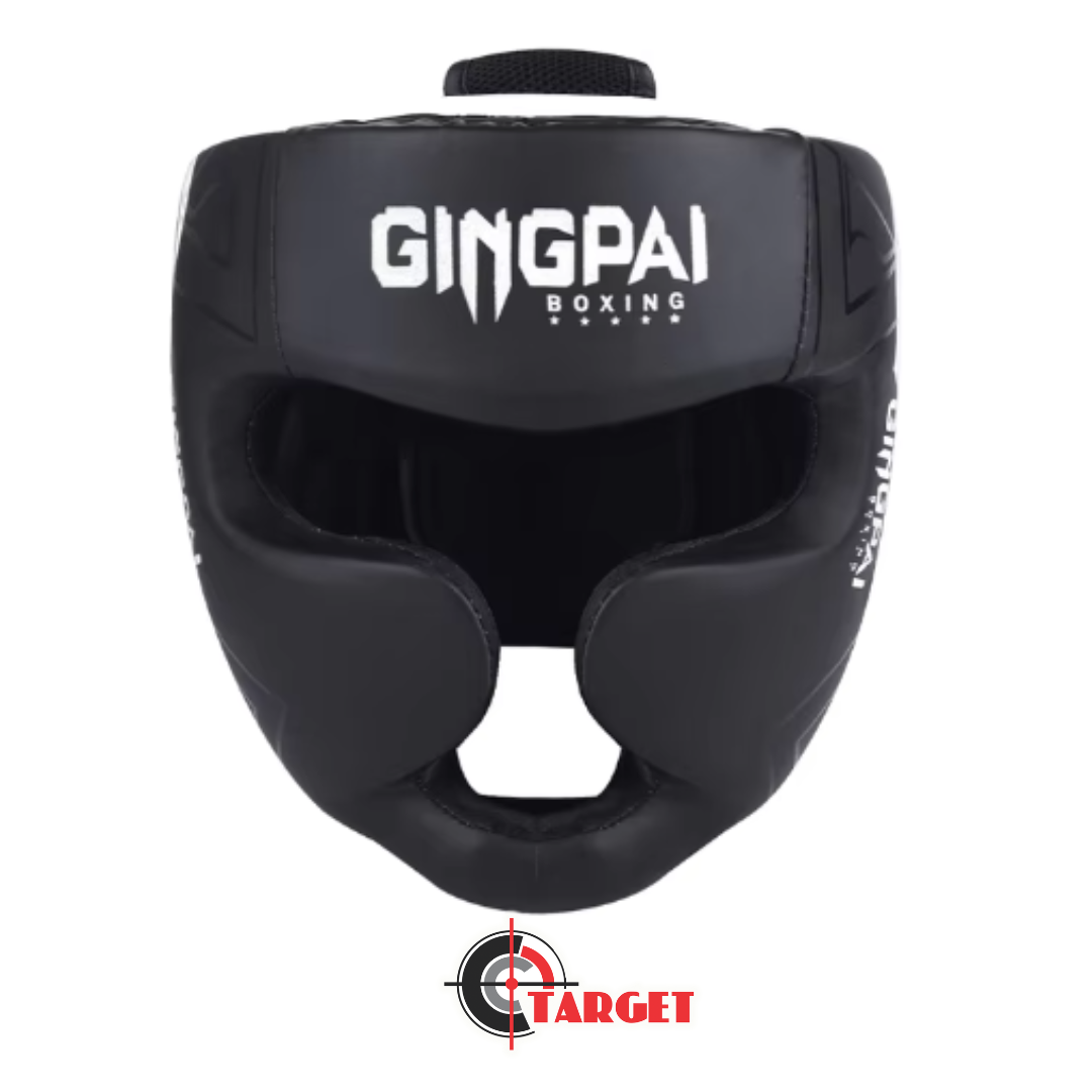 Boxing Helmet GINGPAI MMA Kick Boxing Karate Protective Head Gear_1