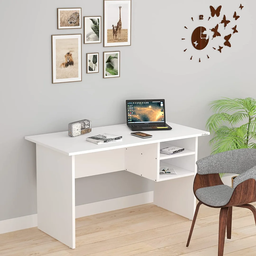 White Study Desk