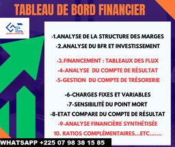 TABLEAU DE BORD FINANCIER