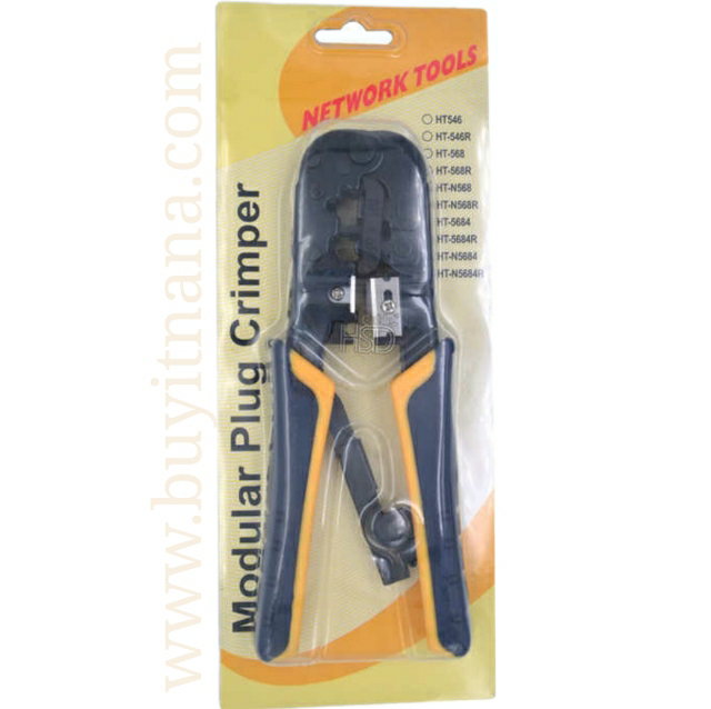 Crimping Tool for Ethernet Cable with Cutting Function