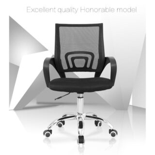 Black Mesh Chair_0