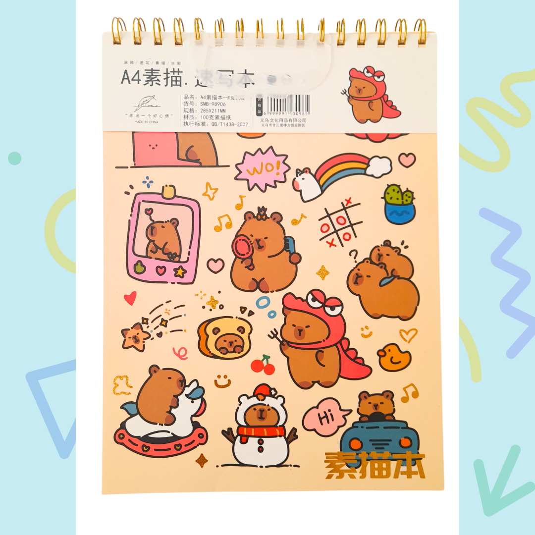 Croquera Capybara_0
