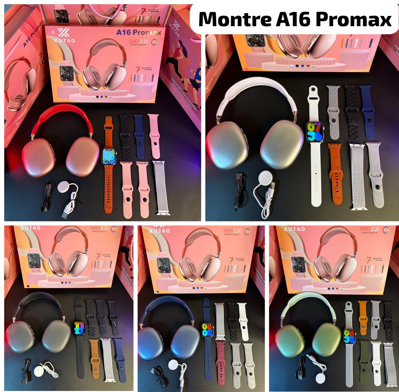 Montre intelligente A16 promax _0