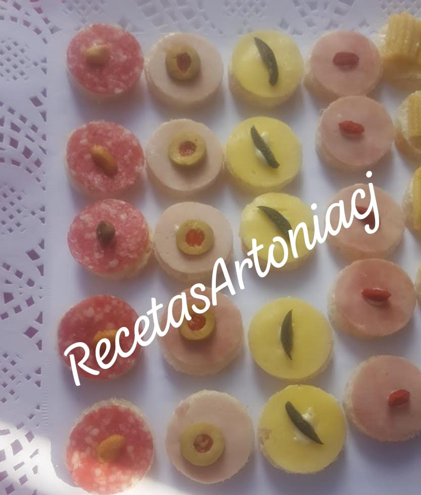 Canapés Básicos   100 unidades de Bocados surtidos      _0