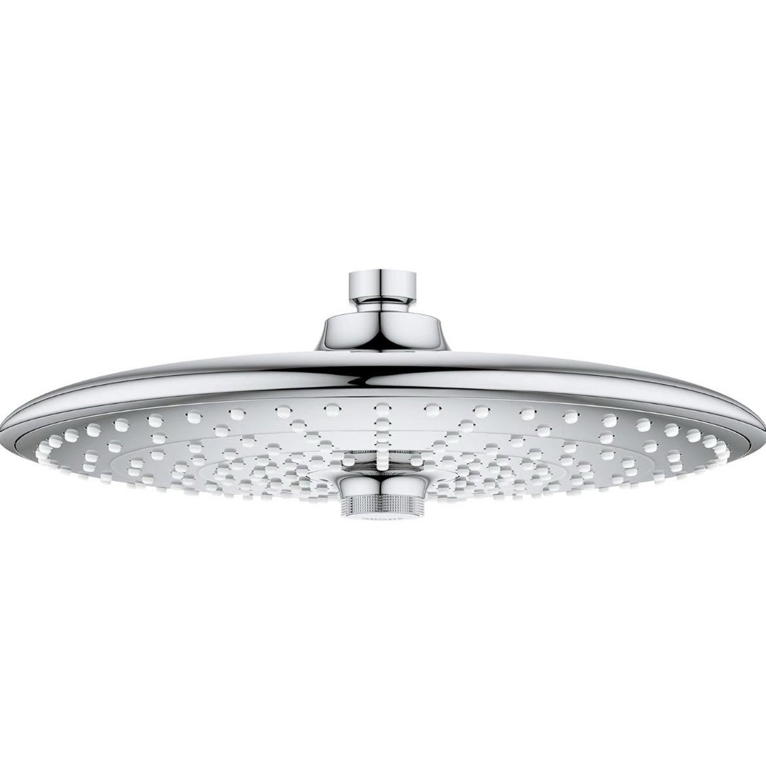 Euphoria Head Shower with 3 Sprays in Chrome Finish