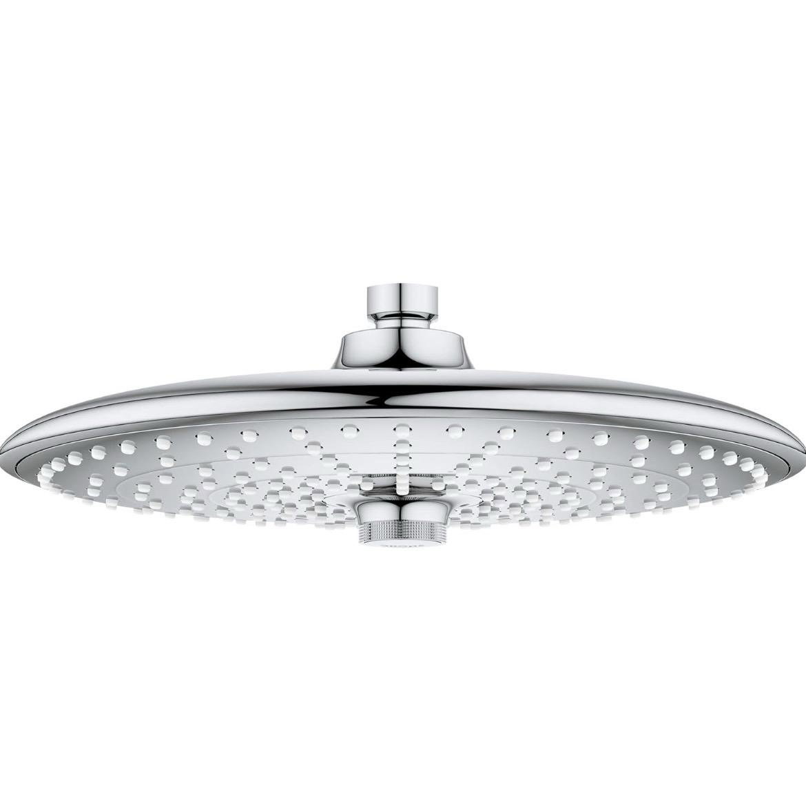 Euphoria Head Shower with 3 Sprays in Chrome Finish_0