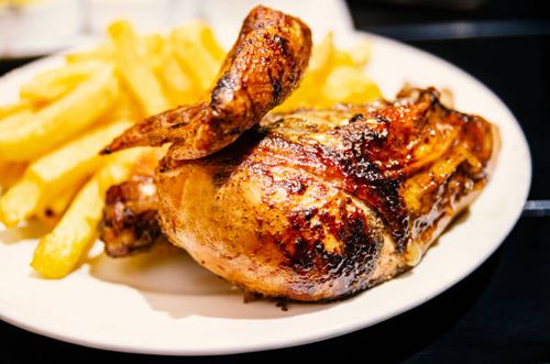 Fries+ fried/grilled chicken(1piece)_0