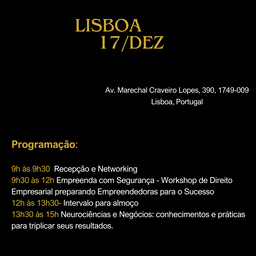 WORKSHOP NEUROBUSINESS LISBOA