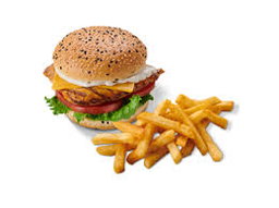 CHICKEN CHEESE BURGER