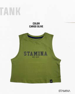 Top Tank Old School - Verde