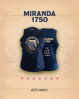 Tank de Miranda el Generalisimo - Azul Marino