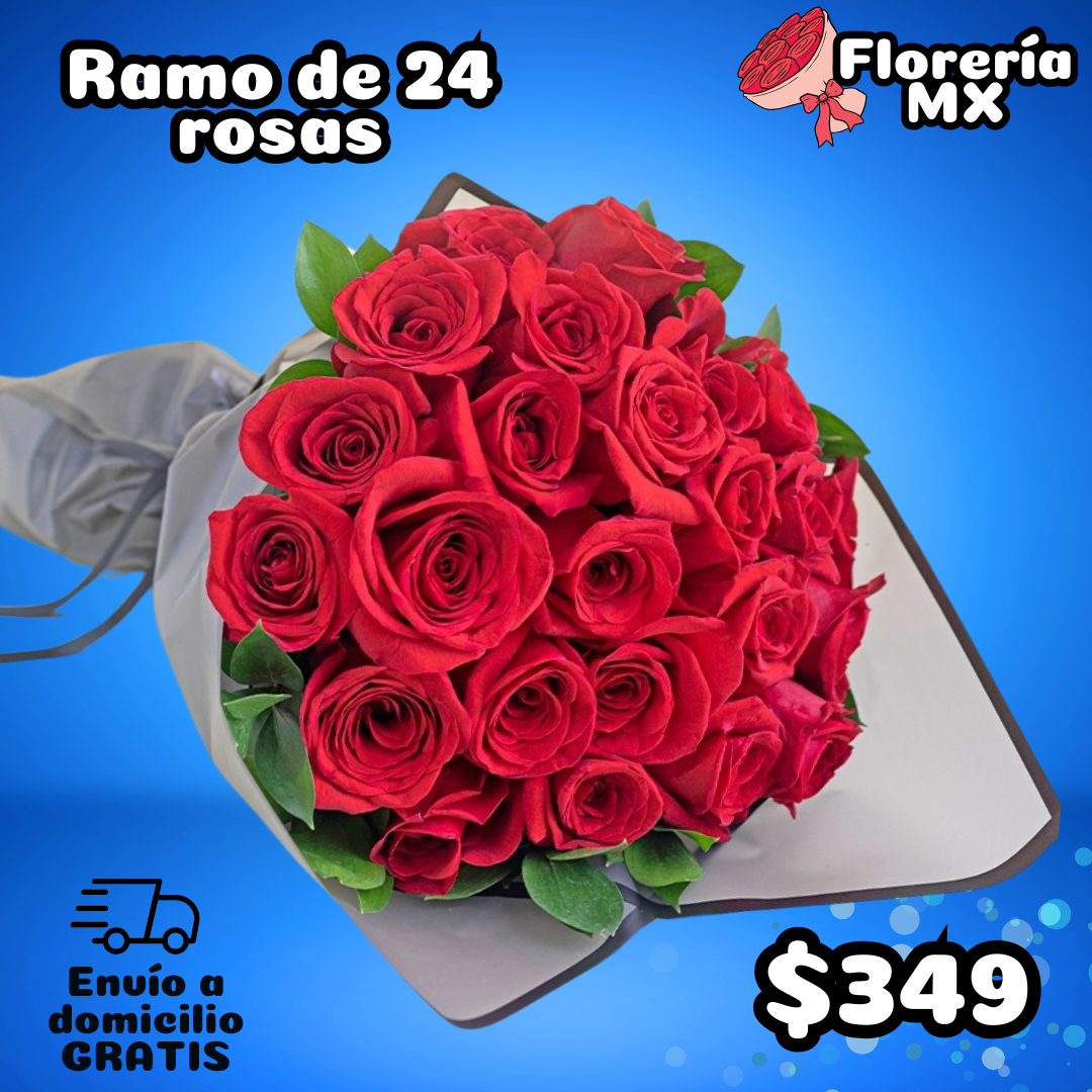 RAMO 24 ROSAS