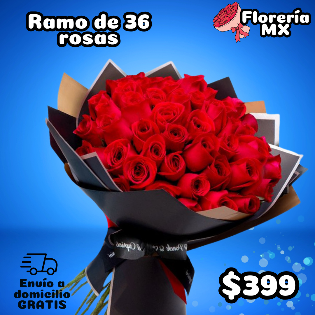 RAMO 36 ROSAS