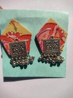 Fabric earring 