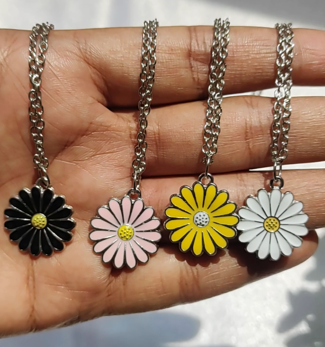 Flower pendant chain _0
