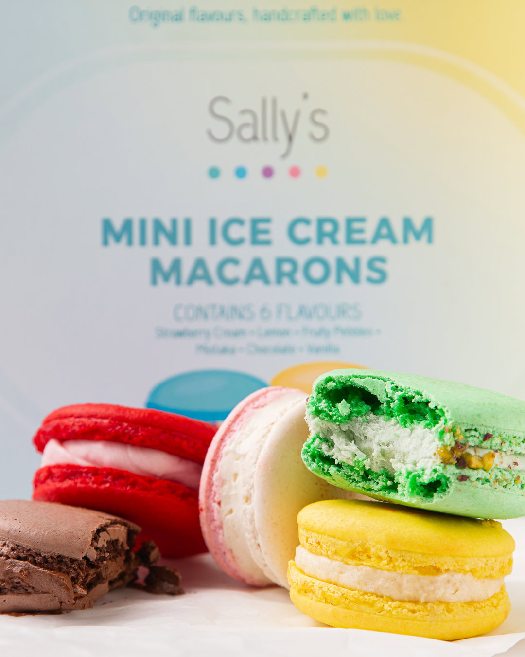 Mini Ice Cream Macaron Box (6 Flavors)