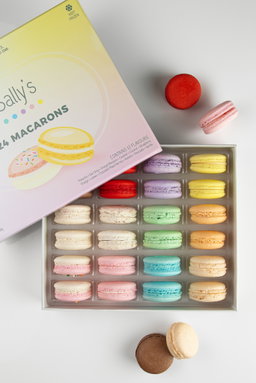 24-Piece Macaron Box (12 Flavors)