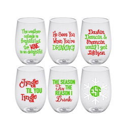 Customised Wine Glasses