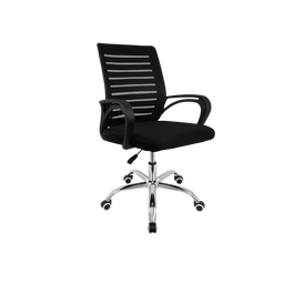 SILLA DE OFICINA GIRA 360 GRADOS HC B04
